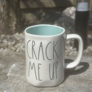 CRACK ME UP Rae Dunn mug new displayed briefly then stored